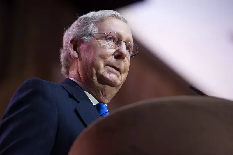 Sen. Mitch McConnell. - CHRISTOPHER HALLORAN, SHUTTERSTOCK
