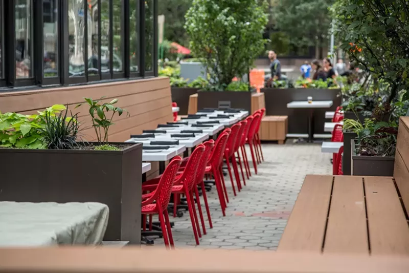 Heirloom Hospitality Group, which owns the Townhouse restaurants in Detroit and Birmingham, signed onto a lawsuit against MDHHS over its new COVID-19 orders. - EVAN GONZALEZ, DETROIT STOCK CITY