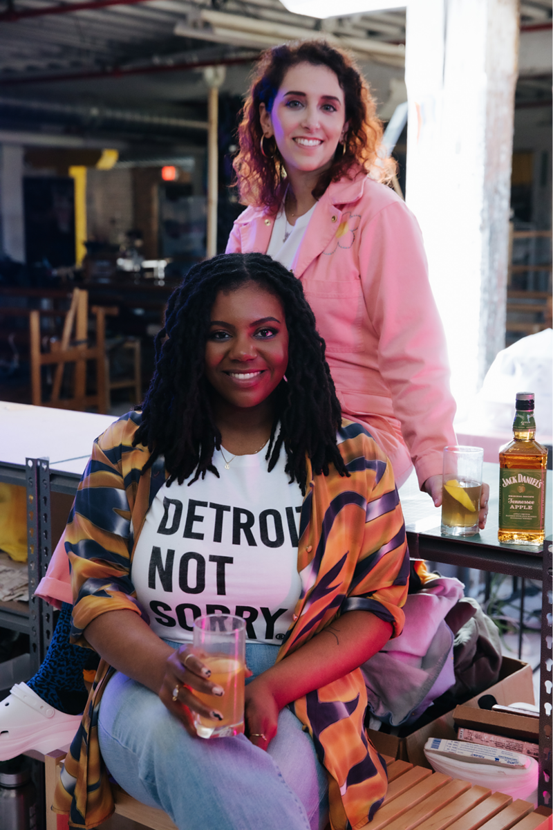 Not Sorry Goods Co-Founders Dy-Min Johnson & jess Minnic @notsorrygoods - TRISTAN OLIVER @TOPSHOTTAH