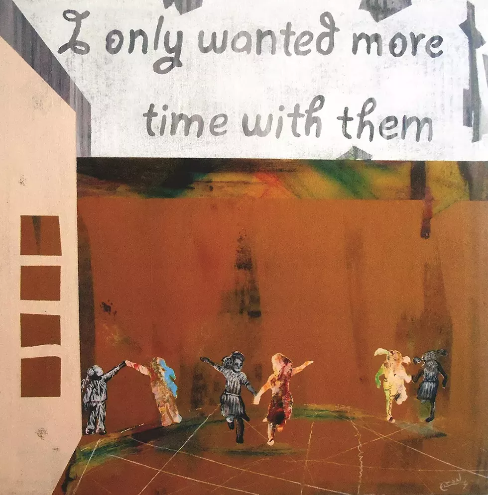 “What I Only Want,” by Elton Monroy Durán. Acrylic on canvas. - ELTON MONROY DURÁN