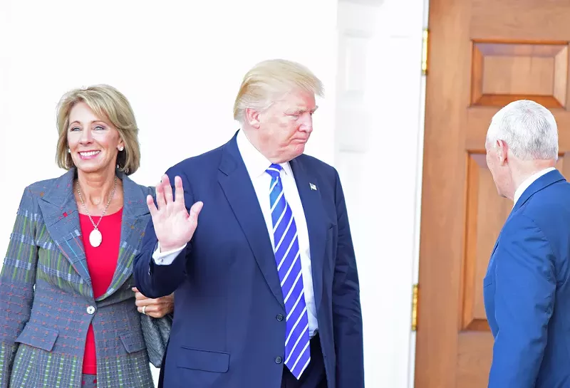 It turns our former Education Secretary Betsy DeVos might not actually be so great with money. - A KATZ / SHUTTERSTOCK.COM