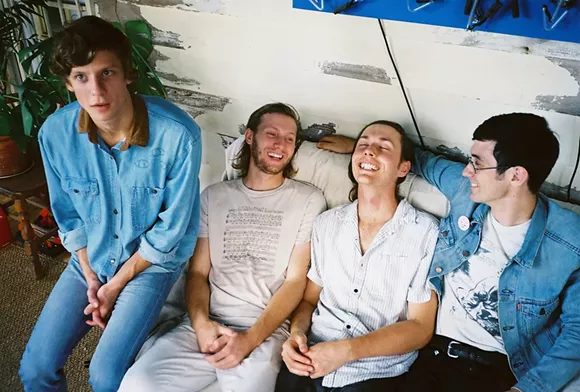 Bonny Doon, from left to right: Jake Kmieck, Bill Lennox, Bobby Colombo, Josh Brooks. - JULIA CALLIS
