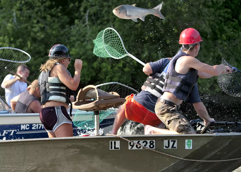 The “Redneck Fishing Tournament” on the Illinois River. - JUDD MCCULLUM