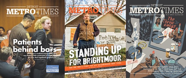 Award-winning cover stories from Metro Times.