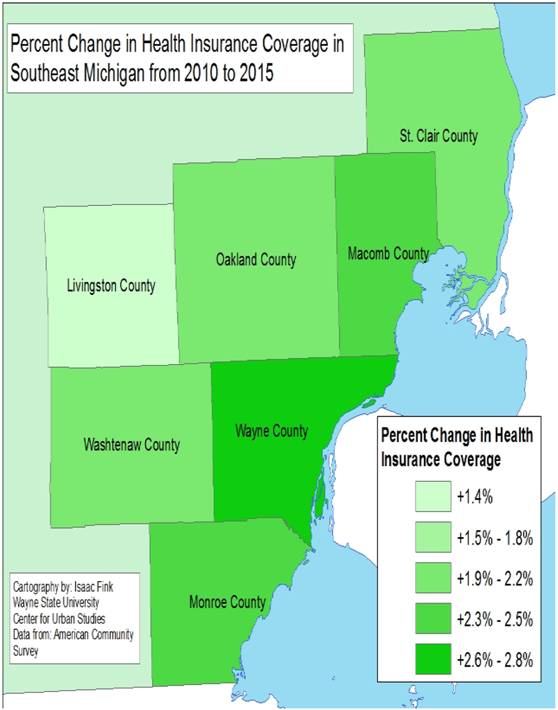 Map Of Southeast Michigan Counties