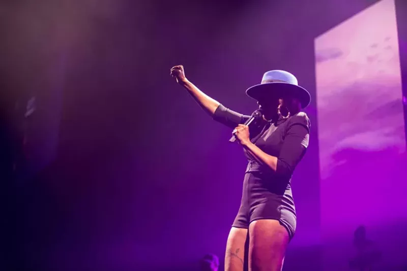 Mary J. Blige plays the Michigan Lottery Amphitheatre at Freedom Hill in Sterling Heights on Tuesday, Aug. 1. - COURTESY PHOTO