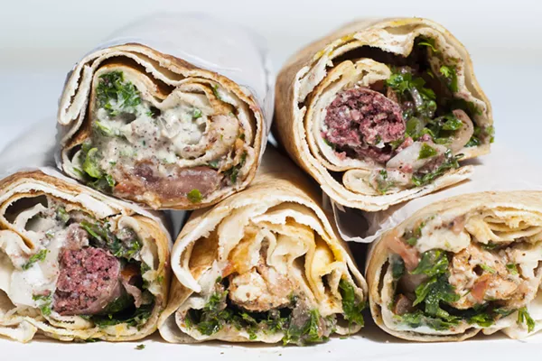 Sandwiches at Dearborn Meat Market. - TOM PERKINS