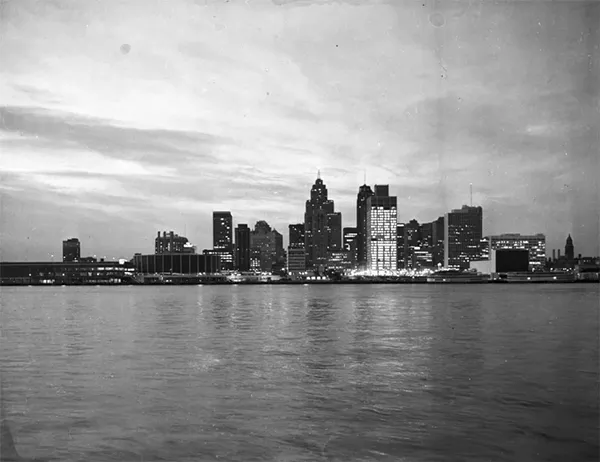 Detroit, 1966. - WALTER P. REUTHER LIBRARY, ARCHIVES OF LABOR AND URBAN AFFAIRS, WAYNE STATE UNIVERSITY