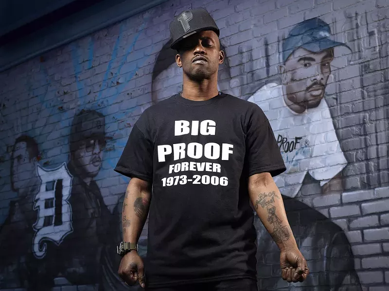 Supa Emcee in a tribute to Proof. D-Cyphered is dedicated to the late rapper. - JENNY RISHER
