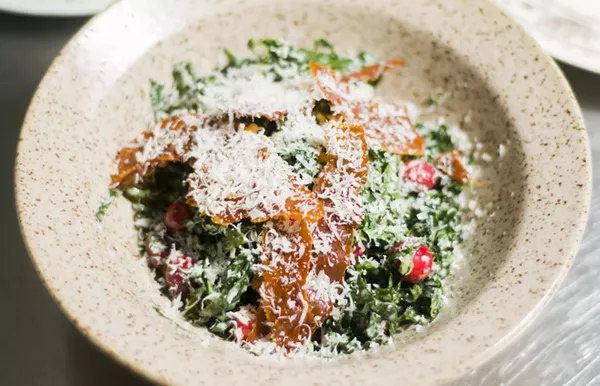 Kale salad - TOM PERKINS