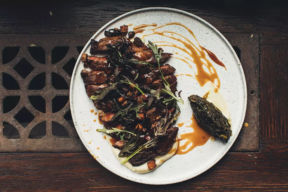 Michigan ribeye at Apparatus Room - JESSE GREEN