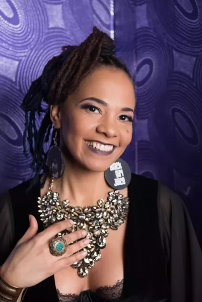 jessica Care moore. - KAHN SANTORI DAVISON