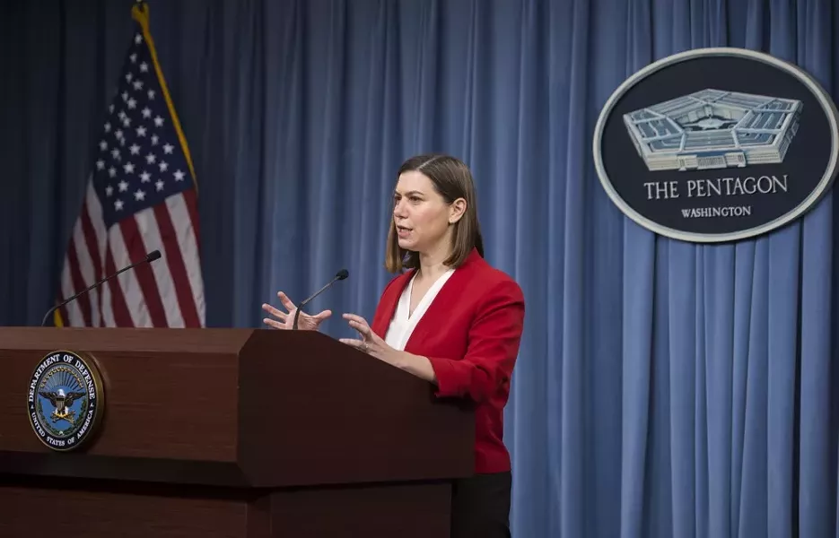 Elissa Slotkin during her stint as a senior official at the Department of Defense. - COURTESY PHOTO