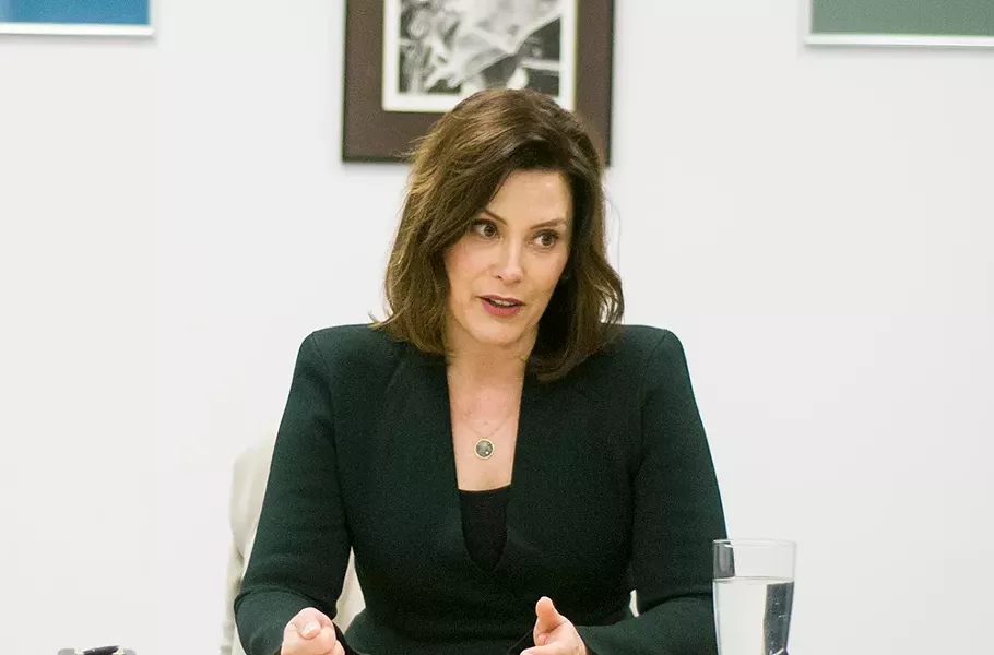 Gretchen Whitmer. - TOM PERKINS