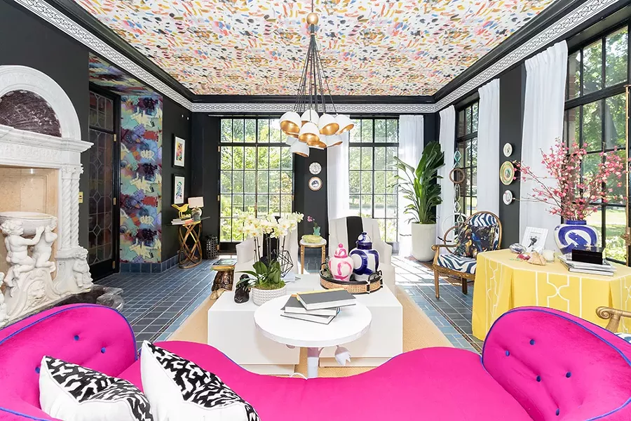 Part of Detroit Month of Design, the Junior League of Detroit Designer's Show House is on view until Oct. 7. - MORGAN MCDONALD, COURTESY DESIGN CORE DETROIT