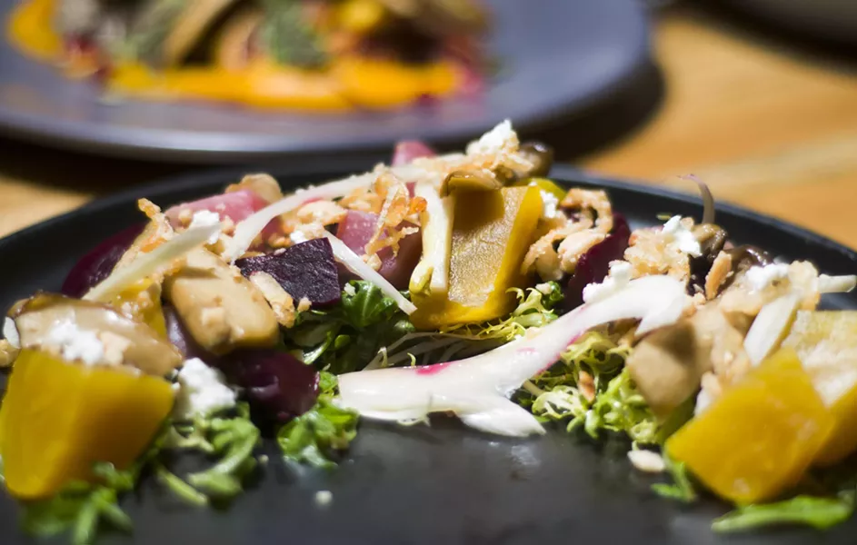 Beet salad. - TOM PERKINS
