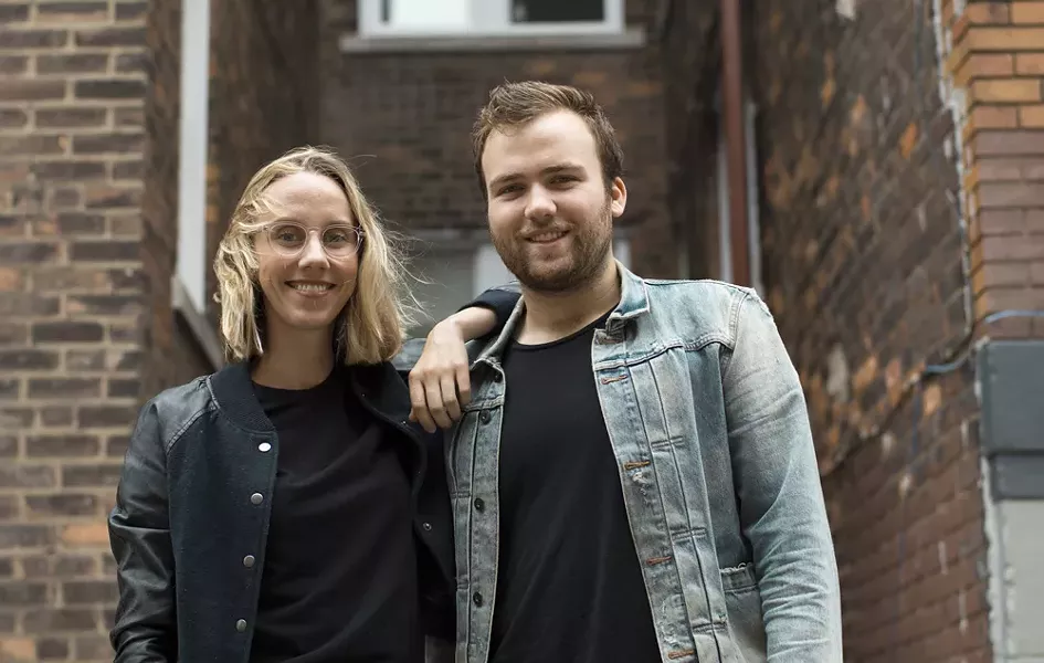 Naomi Burton and Nick Hayes of Means of Production. - COURTESY OF MEANS TV