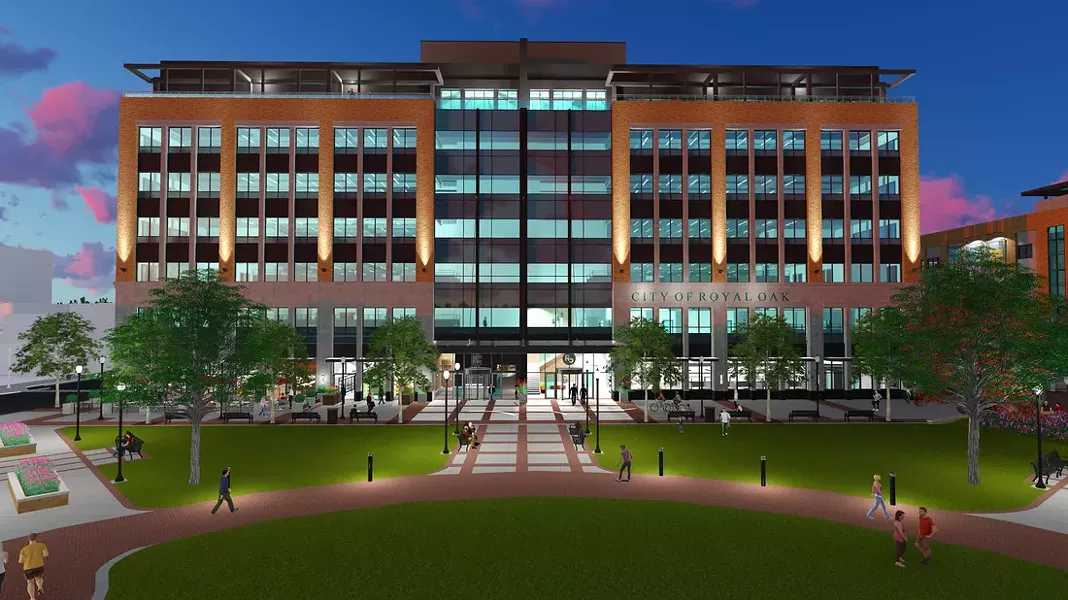 A rendering of the proposed Royal Oak City Center development. - COURTESY PHOTO