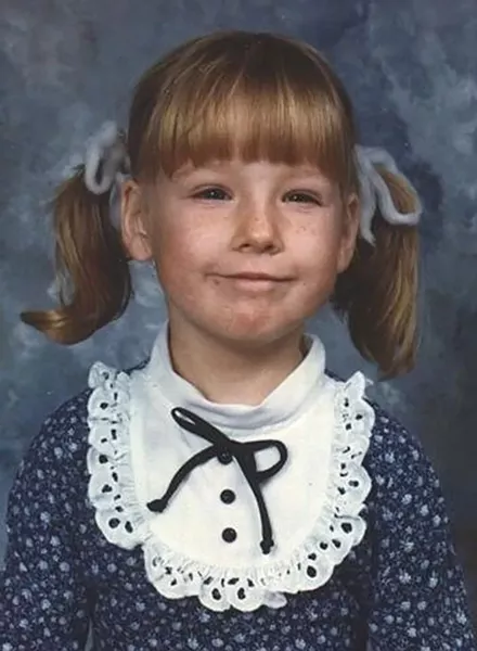 A young Heather Sweet, from West Branch. - COURTESY PHOTO