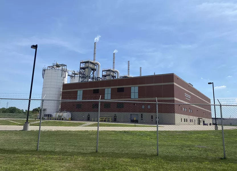 The Great Lakes Water Authority’s biosolids facility. - TOM PERKINS