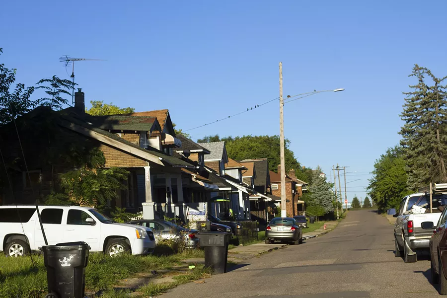 Thousands of homes, like these, are within a mile of U.S. Ecology. - STEVE NEAVLING