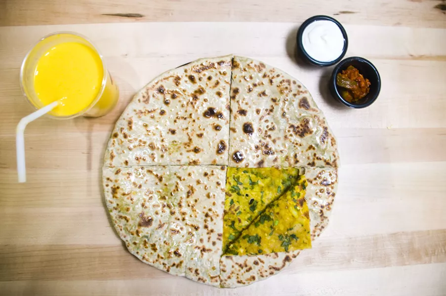 Aloo Paratha. - TOM PERKINS