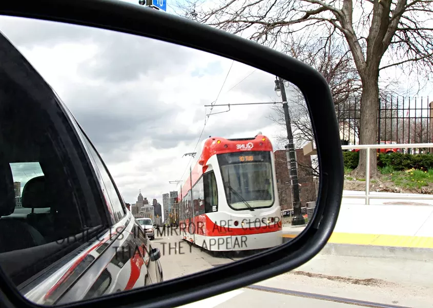 Detroit’s QLine testing before its public debut. - SARAH RAHAL