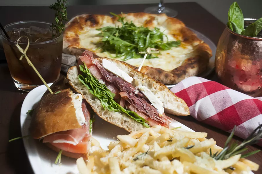 The Italian Grilled Cheese - PHOTO BY TOM PERKINS
