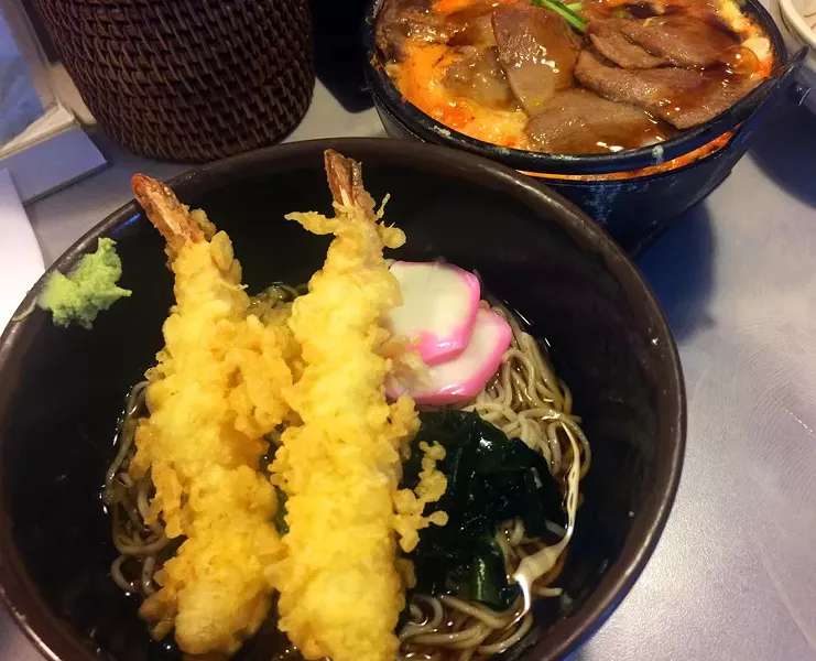 Tempura soba - TOM PERKINS