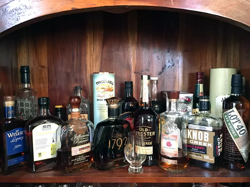 The author's bar - MICKEY LYONS