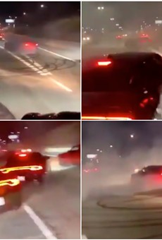 Chief Craig responds to viral video of cars blowing donuts on Lodge freeway