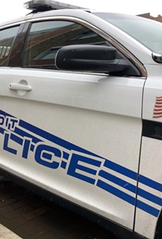 Detroit police car.