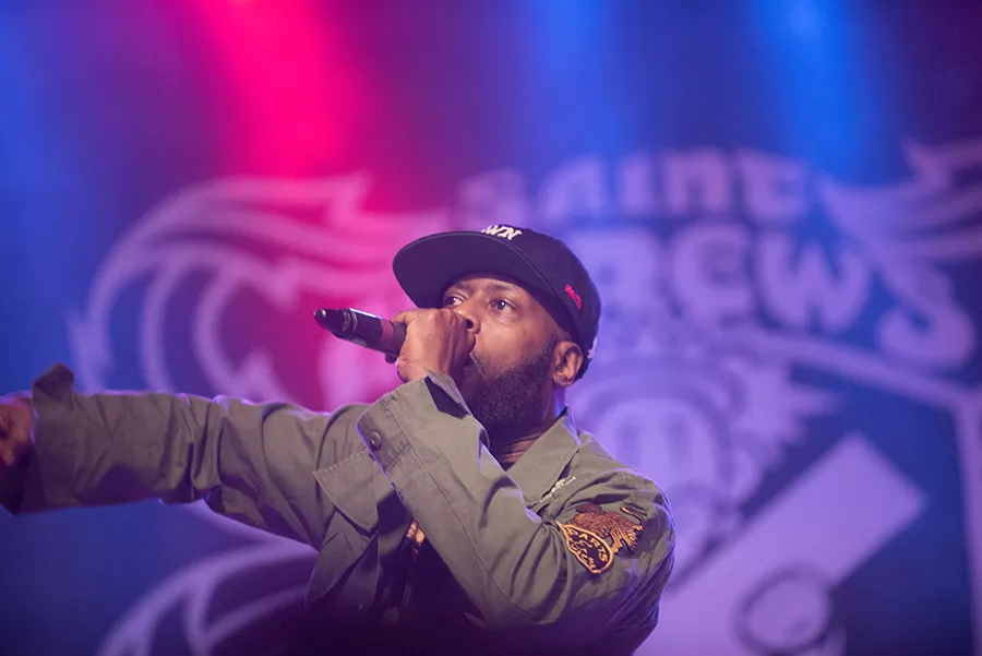 Talib Kweli at Saint Andrew’s Hall. - KAHN SANTORI DAVISON