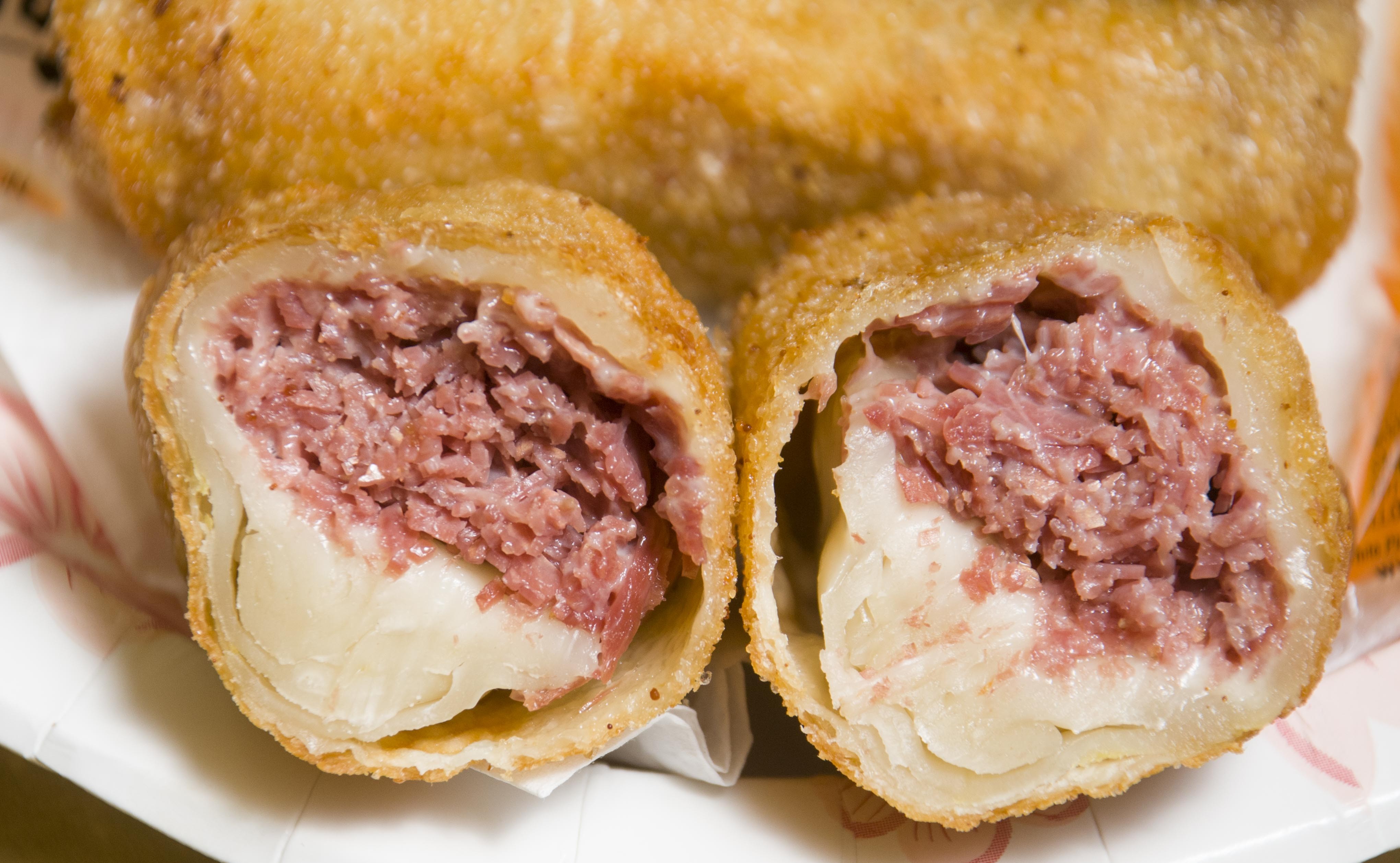 One Community S Fight Against Asian Corned Beef Egg Rolls Table And Bar