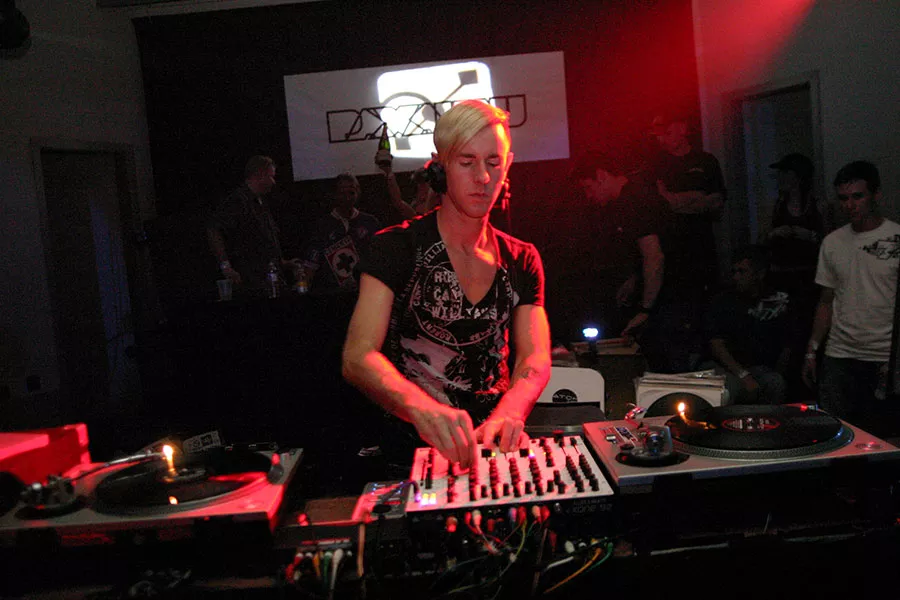 Richie Hawtin at Paxahau 7-year anniversary at the Masonic Temple. - DOUGLAS WOJCIECHOWSKI