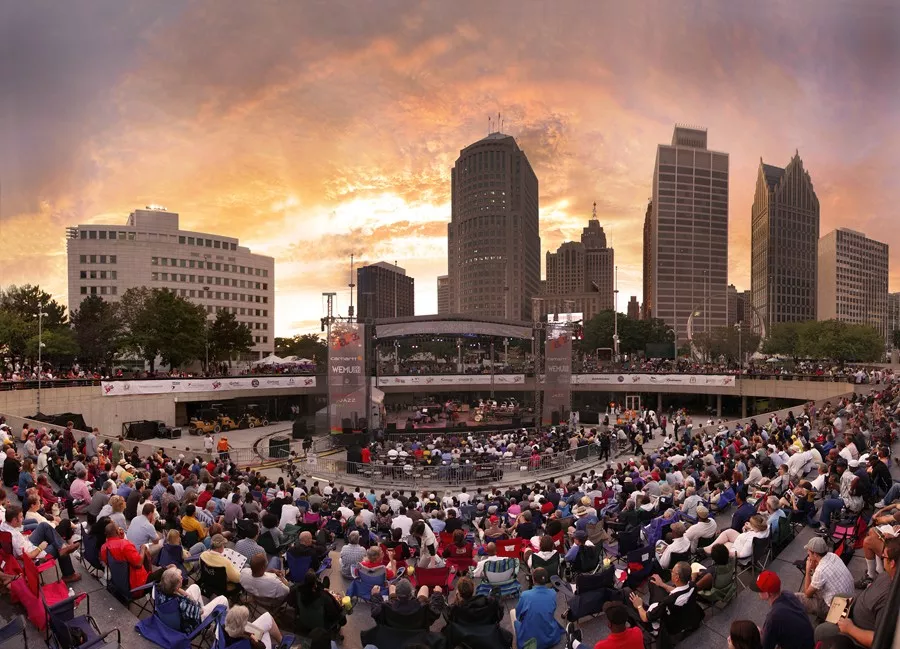 Detroit International Jazz Festival. - PHOTO BY LEN KATZ