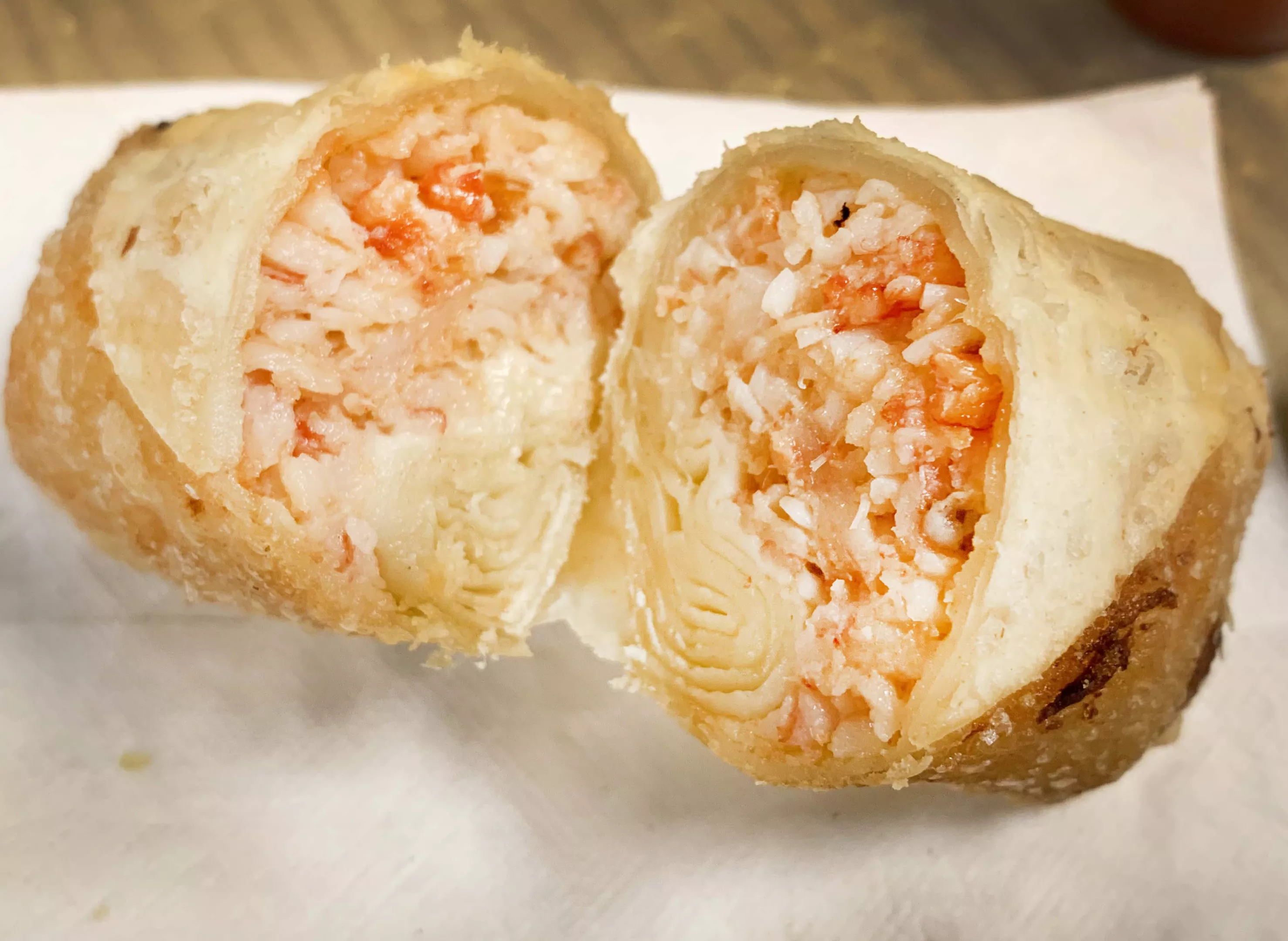 Behold Asian Corned Beef S New Lobster Egg Rolls Table And Bar