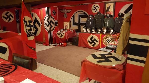 russian collection of nazi flags