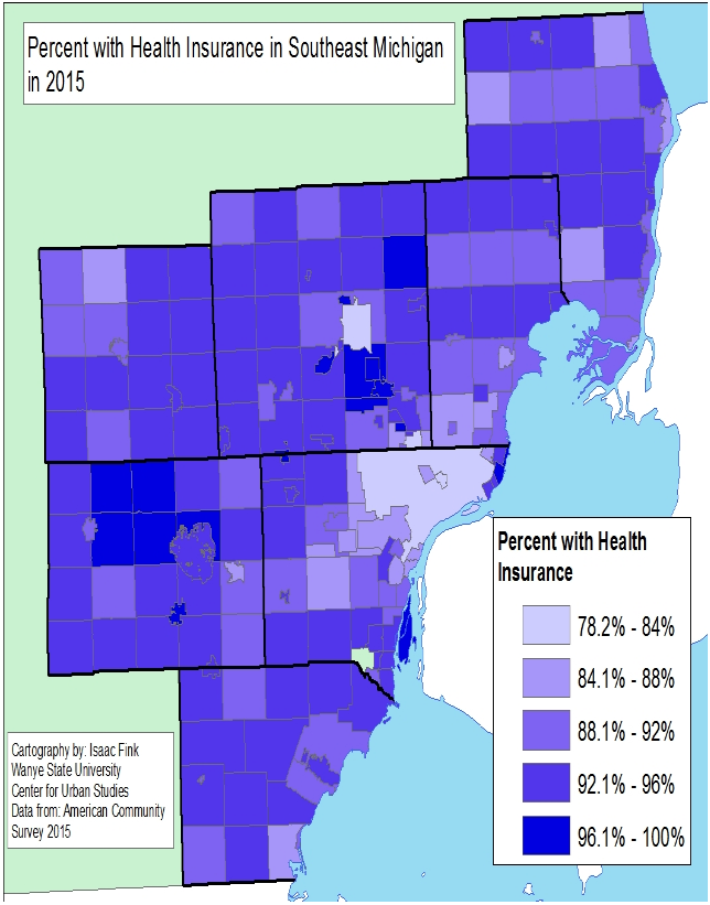 MAP In Southeast Michigan, Hamtramck has largest percentage of