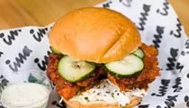 Ima&rsquo;s spicy karaage fried chicken sandwich is hot stuff
