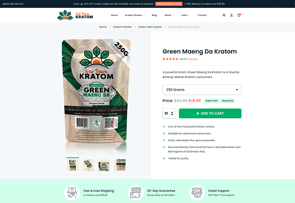 Green Maeng Da Kratom – Effects, Dosage, and BEST Source - Vimarsana News