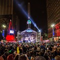 "The Drop" when it was last held at Campus Martius Park.