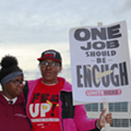 Airline food workers at Detroit Metro Airport are taking strike vote as peak travel arrives