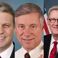 From left, Reps. Bill Huizenga, Fred Upton, and Paul Mitchell. From left, Reps. Bill Huizenga, Fred Upton, and Paul Mitchell.