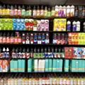 Flavored vape liquids at Detroit Smoke and Vape in Midtown. Flavored vape liquids at Detroit Smoke and Vape in Midtown.