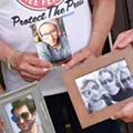 Journalist Danny Fenster's family holds photographs of him at their Huntington Woods home. Journalist Danny Fenster's family holds photographs of him at their Huntington Woods home.