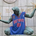 Under new rules, the Spirit of Detroit will be showing a lot less team spirit