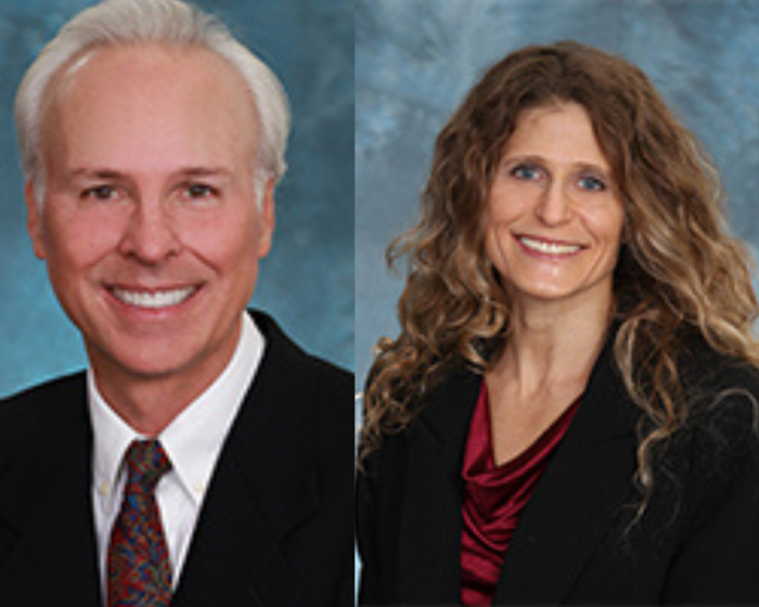 Surfside Mayor Charles Burkett and Town Commissioner Eliana Salzhauer have been engaged in a bitter rivalry that began well before the Champlain Towers collapse. - PHOTOS VIA TOWN OF SURFSIDE
