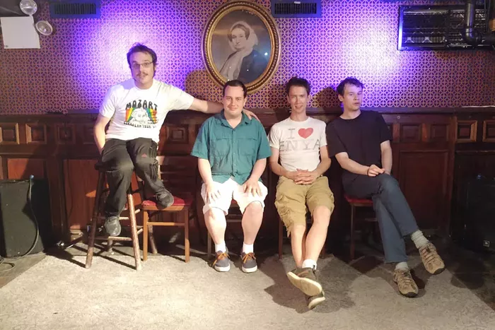 From left: New Michael Ingemi, Ethan Finlan, Noah Britton, and Jack Hanke - PHOTO COURTESY OF ASPERGER’S ARE US
