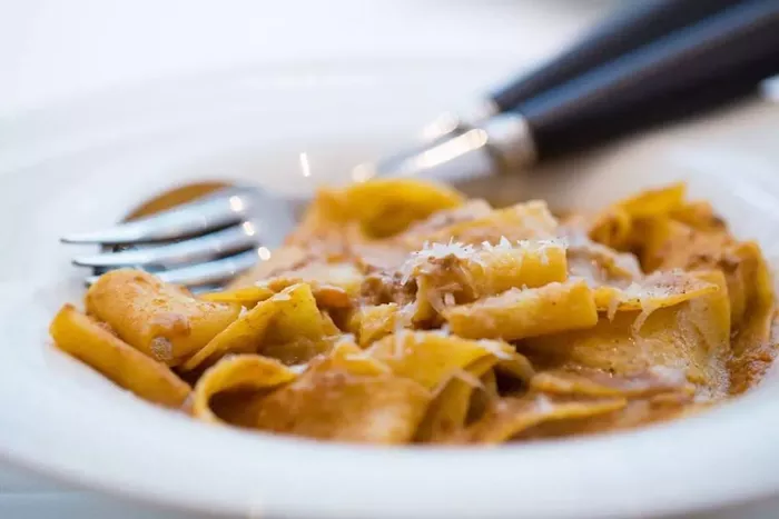 LPM Restaurant & Bar offers a business lunch that includes dishes like this veal ragù pappardelle. - PHOTO COURTESY OF LPM RESTAURANT & BAR